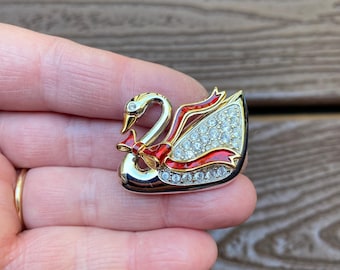 Broche Vintage Skalli Paris - Métal Et Lucite Des Années 90 - Old Brooch