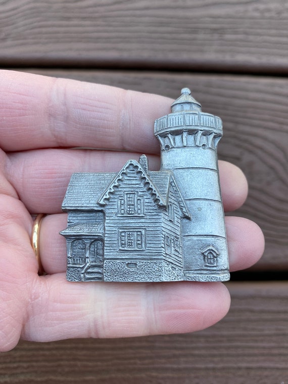 Miniature Spoontiques Pewter Lighthouse 