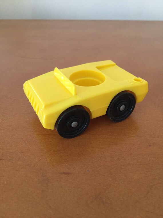 fisher price yellow car