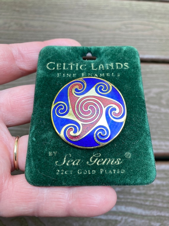 Celtic sea gems brooch sale
