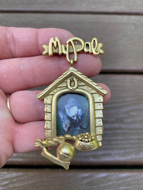 Vintage Jewelry Signed Danecraft Adorable Gold To… - image 1