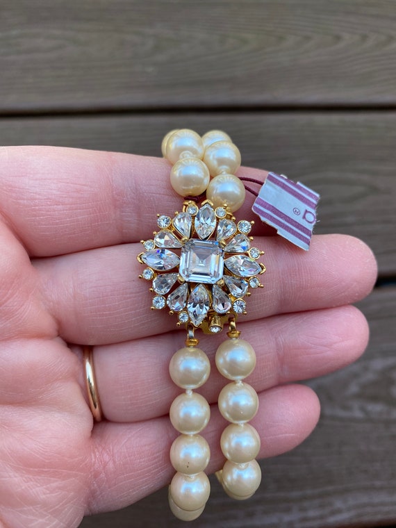Vintage Jewelry Exquisite Marvella Rhinestone and… - image 1