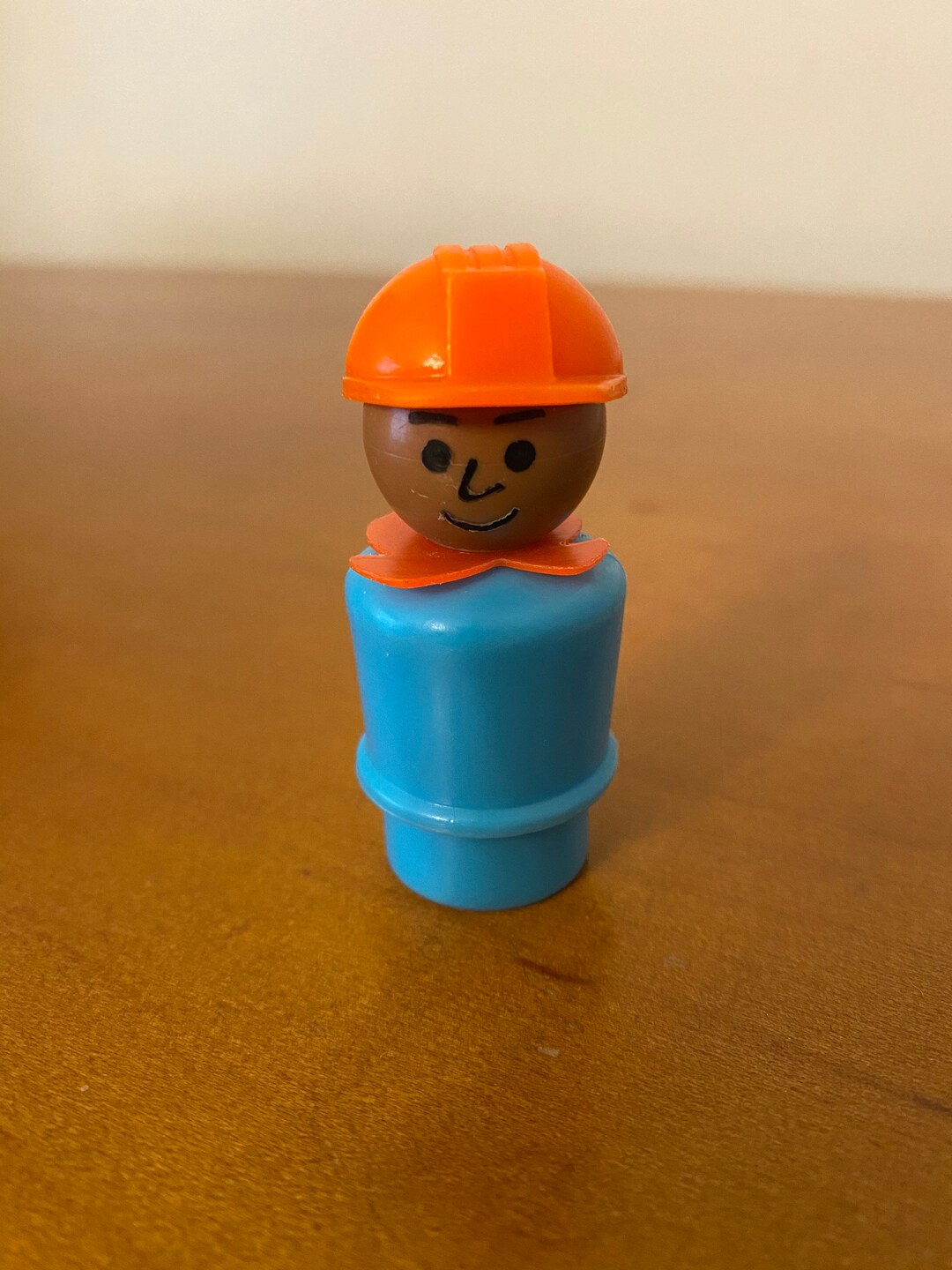 Vintage Fisher-price Little People Black AA African-american Blue