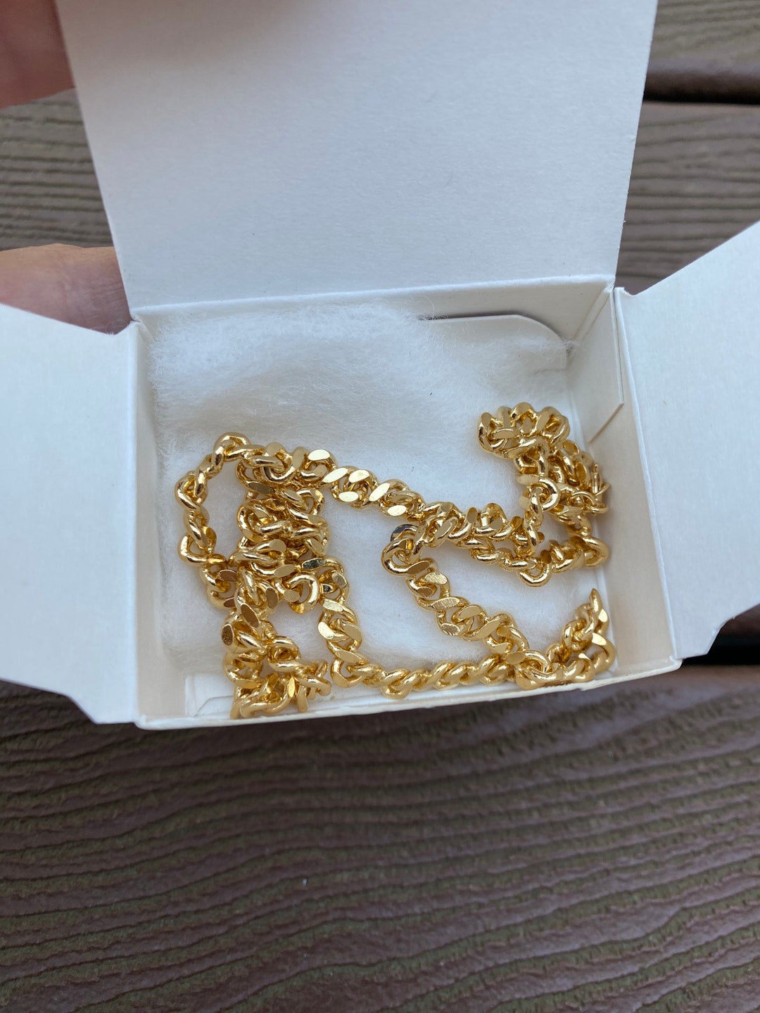 Vintage Jewelry Beautiful Avon Gold Tone Herringbone Necklace Etsy