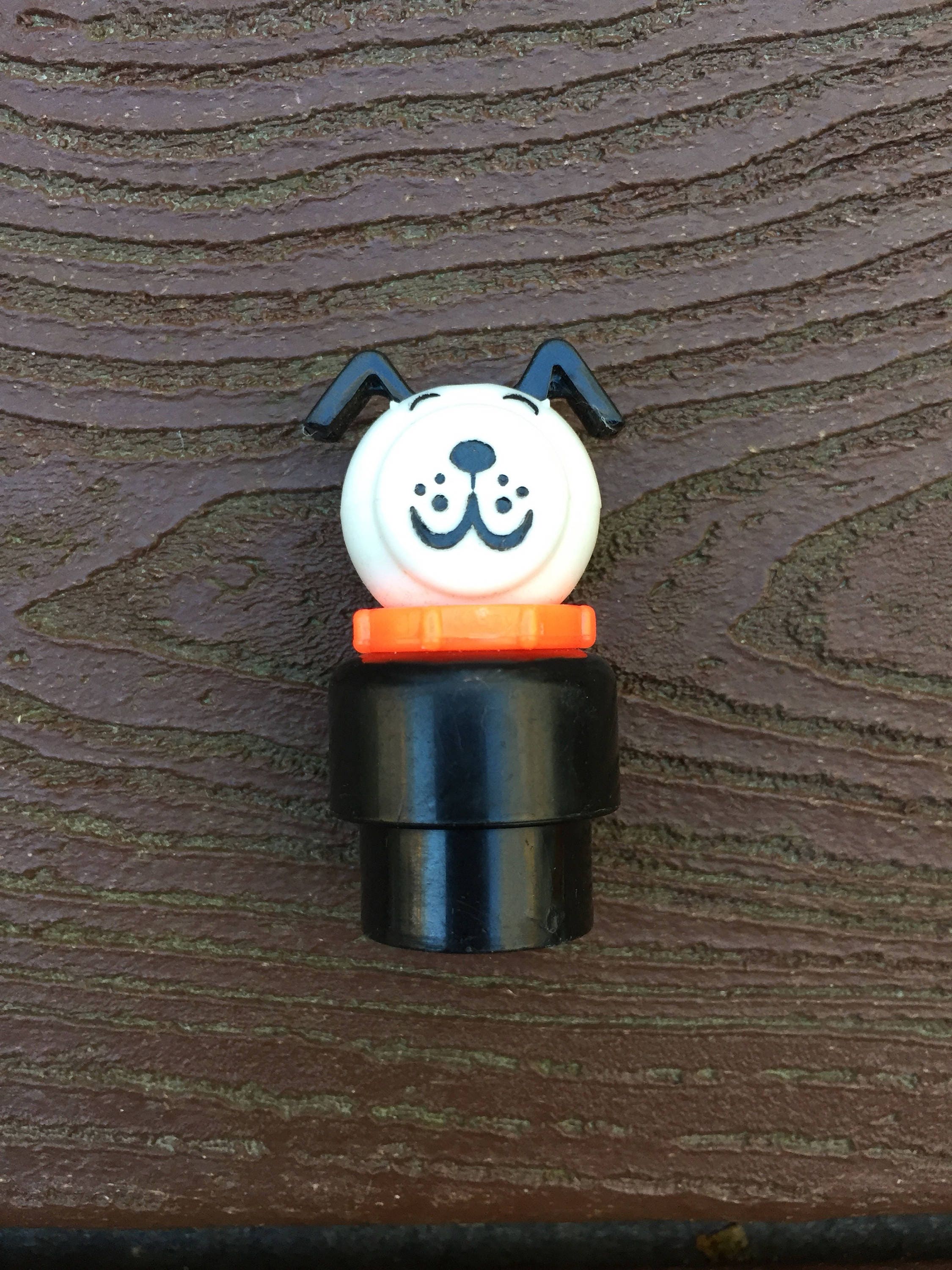 Vintage Fisher-Price Little People All Plastic Lucky Dog