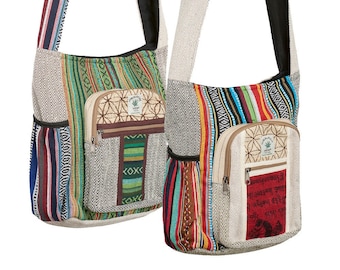 Himalayan hemp shoulder bag