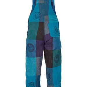 Children patchwork dungarees image 4