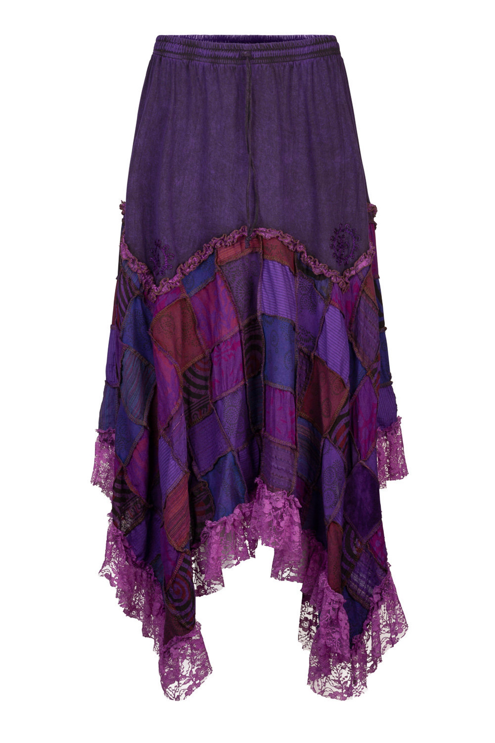 silk handkerchief skirt