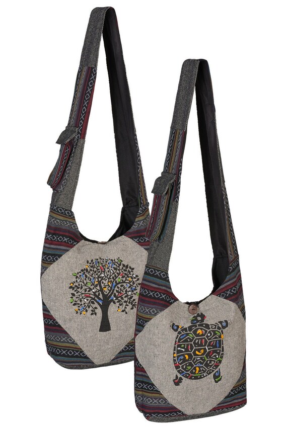 Patchwork Gheri Cotton Hippie Bag 