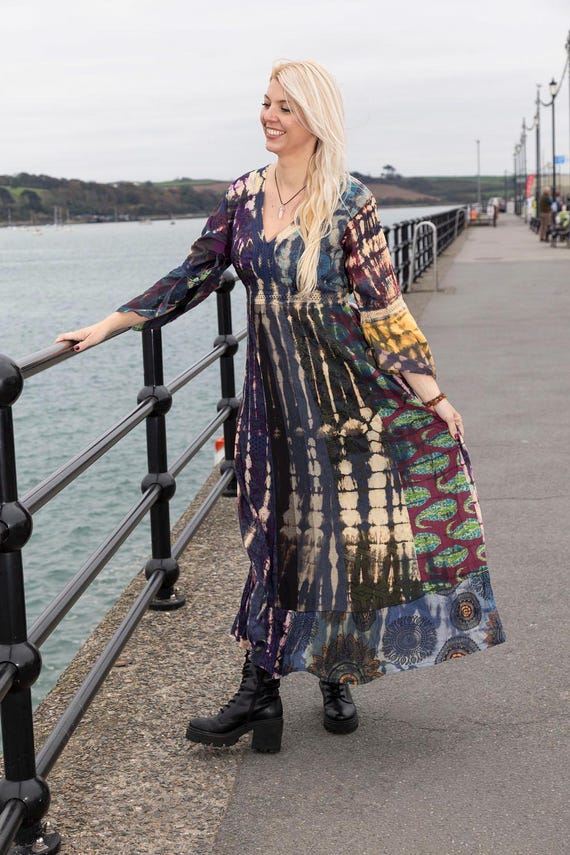 knee length dresses for ladies Alice Plus Tie Dye Dress main image 0