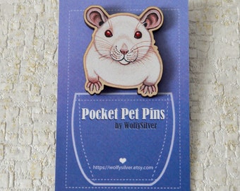 Rat Lapel Pin Badge by Ace Design Badges c1999 Rat Lapel Pin Badge by Ace Design Badges c1999