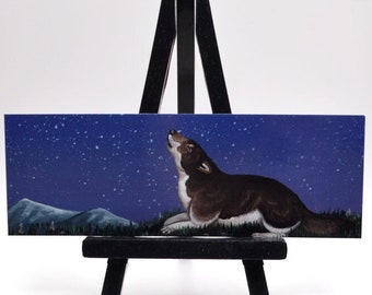 Howling Wolf Bookmark