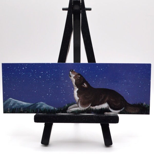 Howling Wolf Bookmark