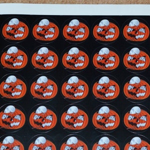 Rat Halloween-stickers, ratten in een pompoen, 35 stickers, A4-vel met stickers, planner, stickers, huisdierenratten, ideaal voor het versieren van kaarten enz.