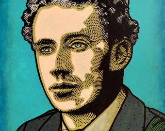 Thomas MacDonagh. Irish Revolutionary. Executed 1916. by Jim FitzPatrick. Easter Rising, Easter1916, 1916 Rising, Irish, Ireland