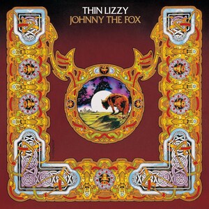 Thin Lizzy Johnny The Fox Record Album Cover Art Print. Vintage, Retro, Vinyl Record, Vinyl Lp, Album Art, Poster Art, Irish Music.