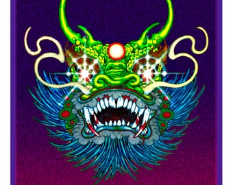 Thin Lizzy CHINATOWN Poster Color Print. Vintage, Retro, Pop