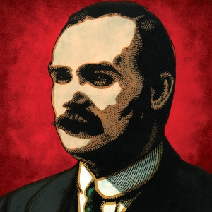 James Connolly. Irish Revolutionary. Executed 1916. by Jim FitzPatrick. Easter Rising, Easter1916, 1916 Rising, Irish, Ireland