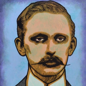 Éamonn Ceannt. Irish Revolutionary. Executed 1916. by Jim FitzPatrick. Easter Rising, Easter1916, 1916 Rising, Irish, Ireland