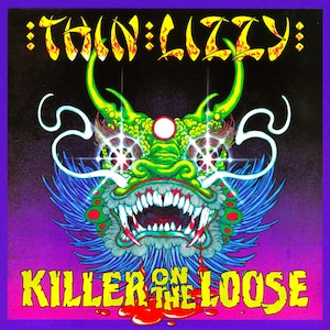 Thin Lizzy Killer On The Loose 1981 Print. Vintage, Retro, Pop, Album Art, Rock, Metal.