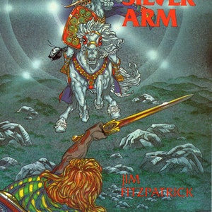 The Silver Arm - Celtic Irish Fantasy Art Book. 1st Edition Paperback Signed with 8x5&quot; Print Included.