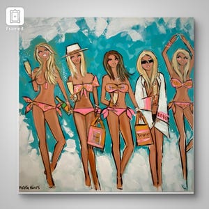 Print on Archival Paper 20” x 20” In Champagne We Trust by Robin Hiers