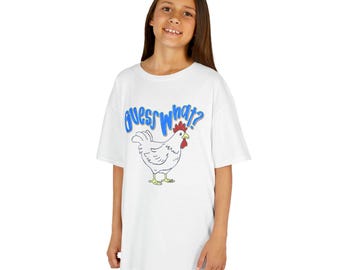 Guess What Chicken Butt Kids Heavy Cotton™ Tee