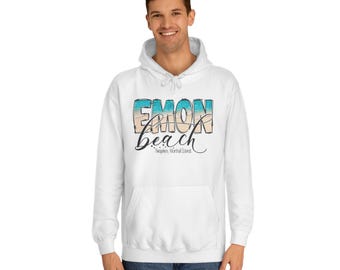 Emon Beach Kwajalein Marshall Islands Unisex Hooded Sweatshirt