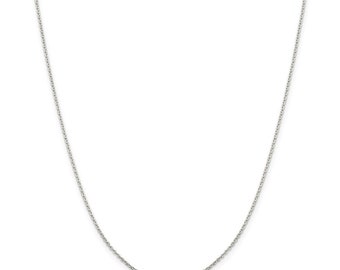 Sterling Silver .5mm Flat Cable Chain