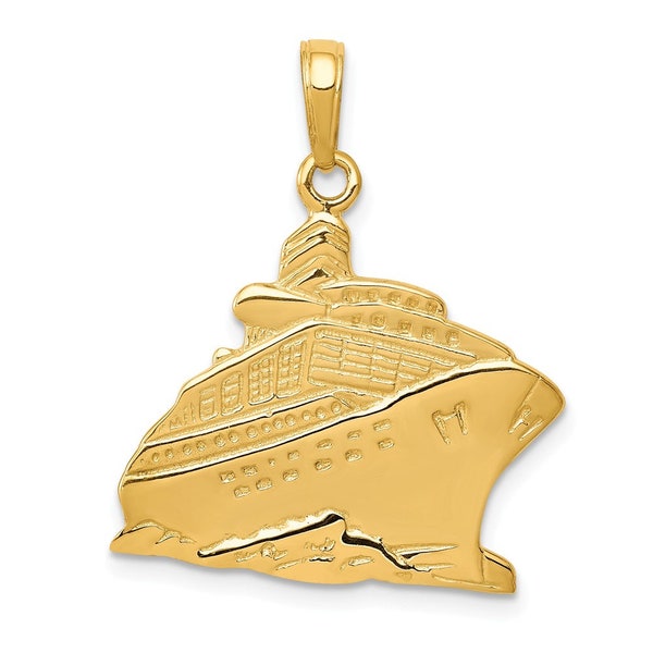 14K Gold Riverboat - CH43 - La Petit Fleur