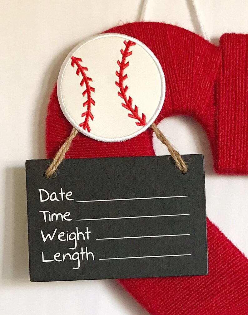 Letter S / Hospital Door Hanger / Baby Shower Gift / Nursery Etsy