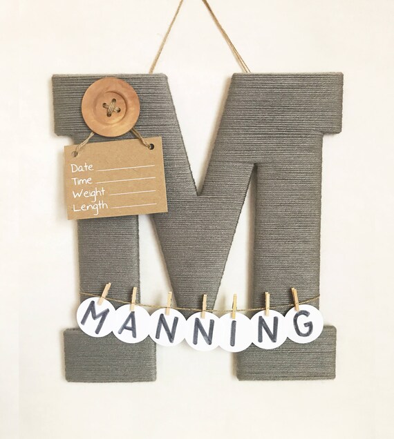 Hospital Door Hanging Baby Girl Baby Shower Gifts Baby Etsy