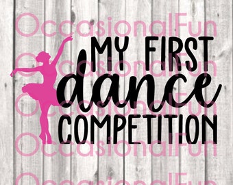 Mój pierwszy konkurs taneczny SVG