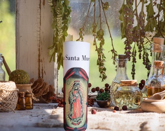 Santa Muerte Candle, Protection, Love, Justice, Favor, Voodoo, Hoodoo, Voodoo,