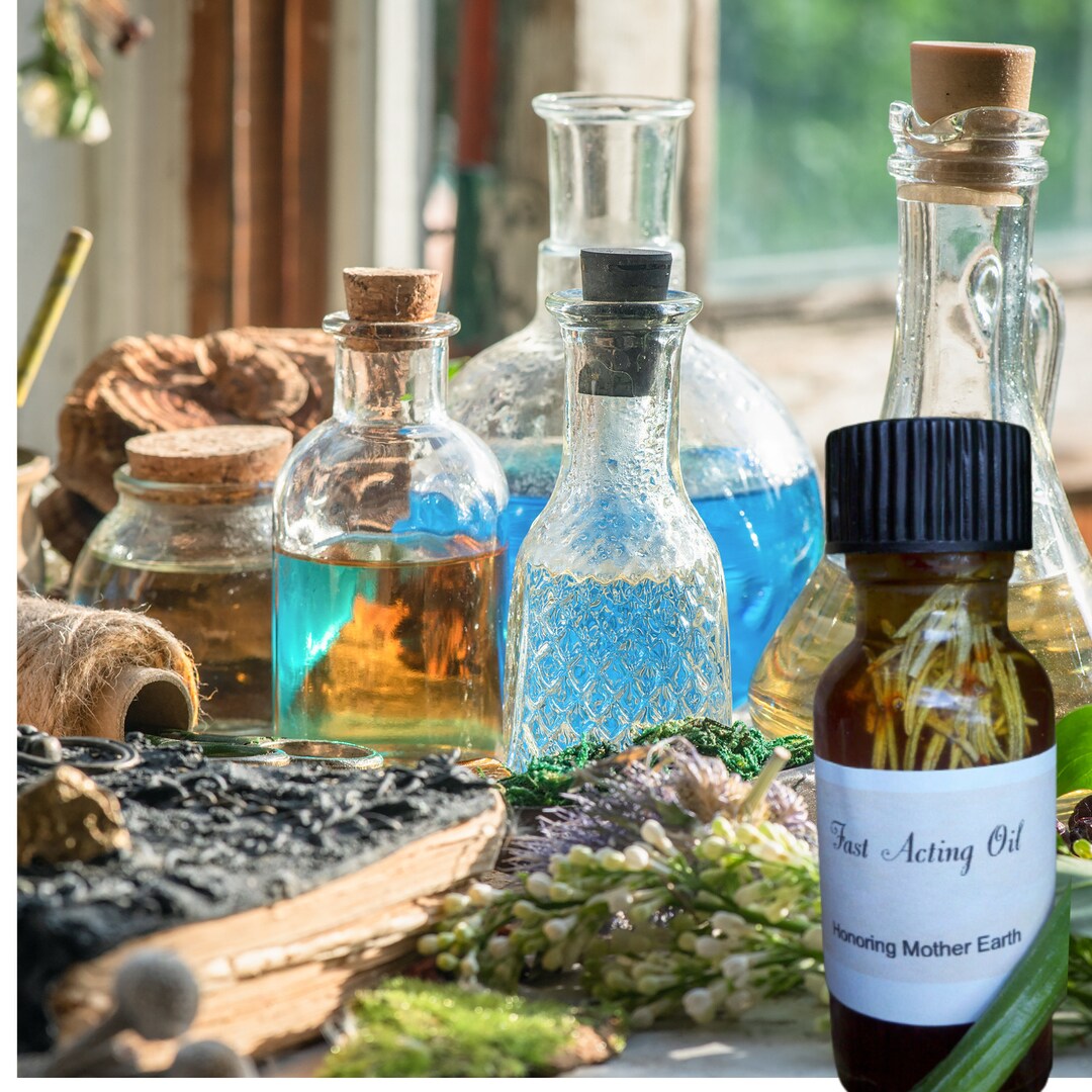 Fast Acting Oil, Voodoo, Hoodoo, Conjure, Altar, Anointing, Ritual ...