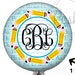 Monogram Teacher Badge Holder - Retractable Badge Reel - Pencil Badge Holder - Choice of Badge Reel, Carabiner or Lanyard - 1435