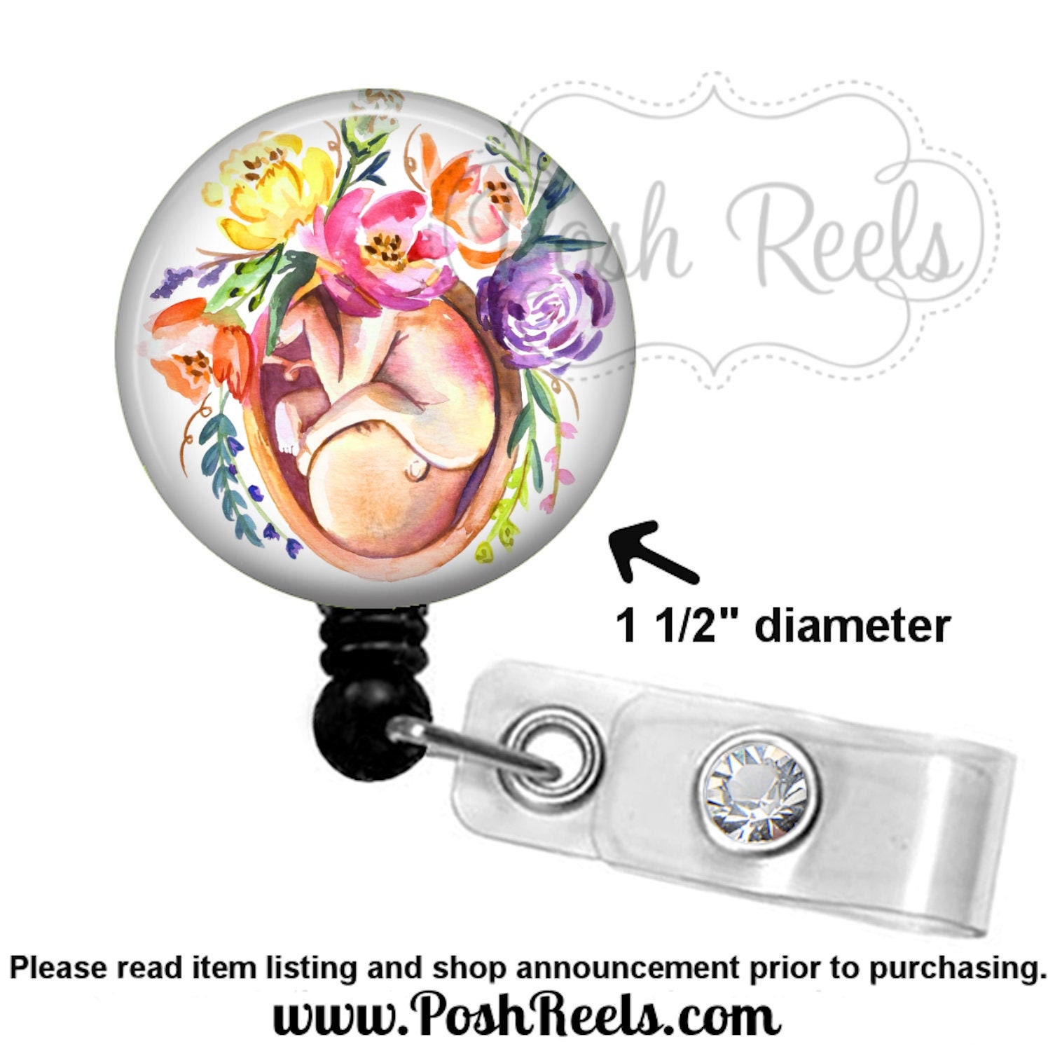 NICU Nurse Badge - Labor & Delivery Badge Reel - Obstetrician Badge R…
