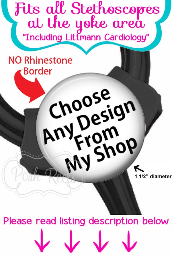 New Item - Littmann Stethoscope ID Tag - Fits All Stethoscopes At The…