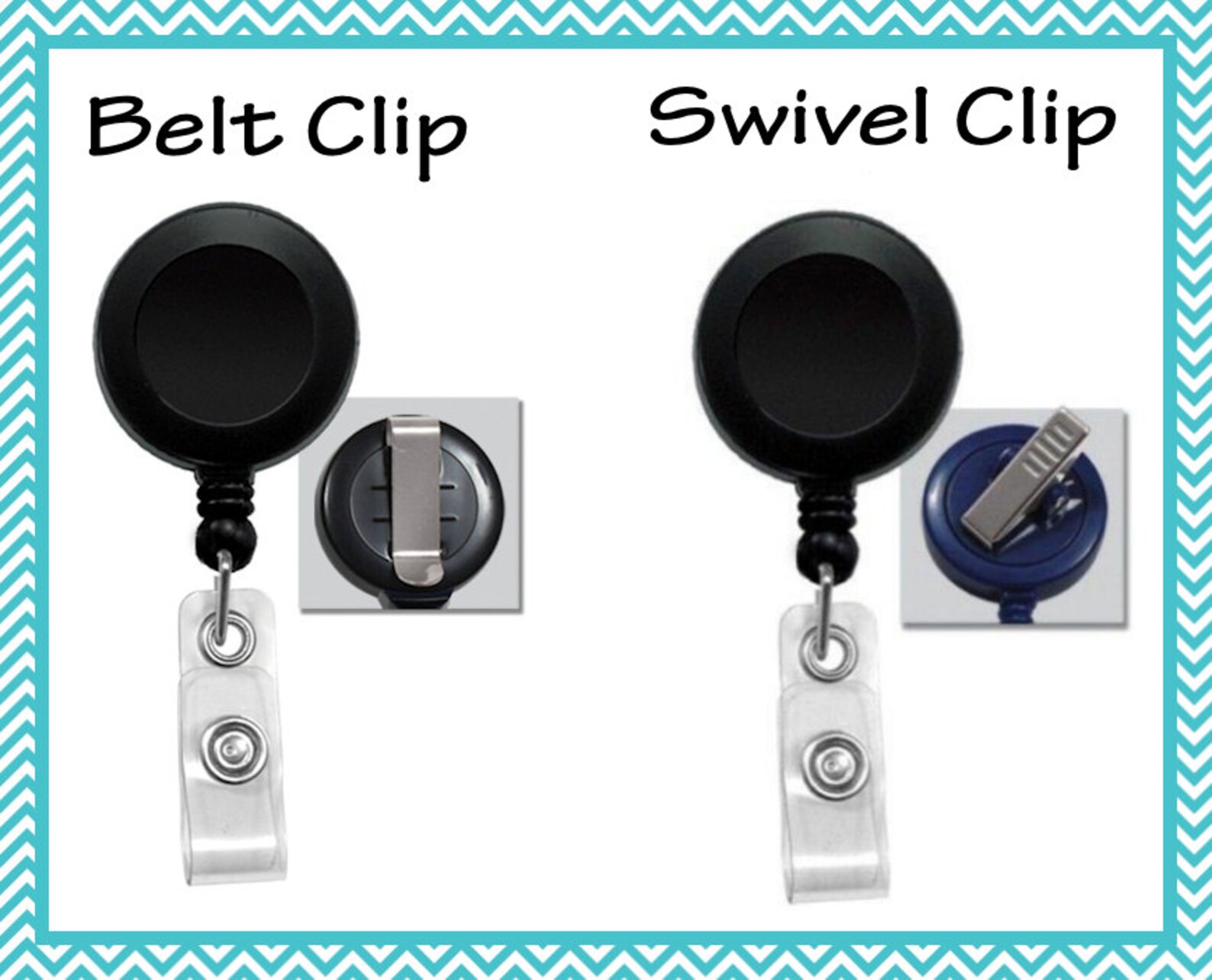 Retractable Badge Holder Personalized Pink Bow Gray Glitter Etsy