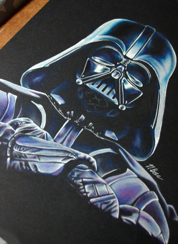 Posca Colored Pencils Artwork Star Wars The Emperor's Royal Guard