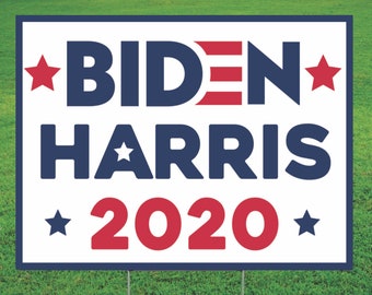 Kamala 2020 Yard Sign Election 2020 Fuck Trump Signs For Etsy