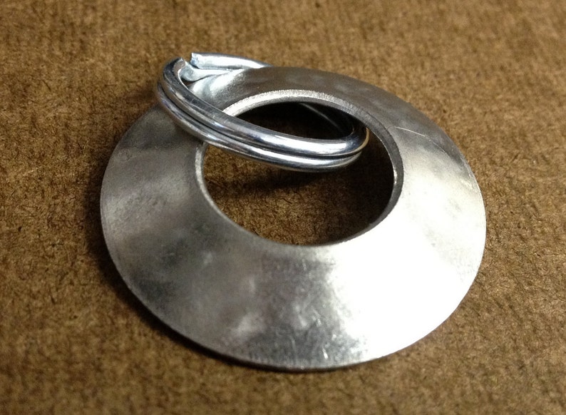 Hand Stamped Dog Tags 1-14 Brushed Stainless Steel Concave Made to Order