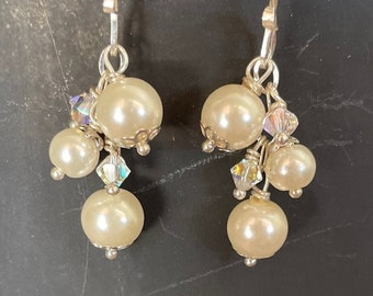 Orecchini di perle, gioielli da sposa, orecchini da sposa