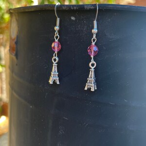 Paris: Eiffel Tower earrings