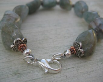 Aquamarine bracelet