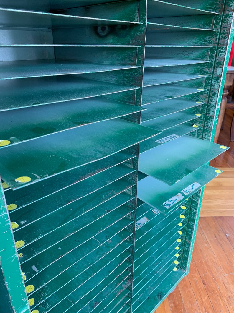 Vintage Sheet Music Stand Rolling Metal Storage Cart Art Etsy