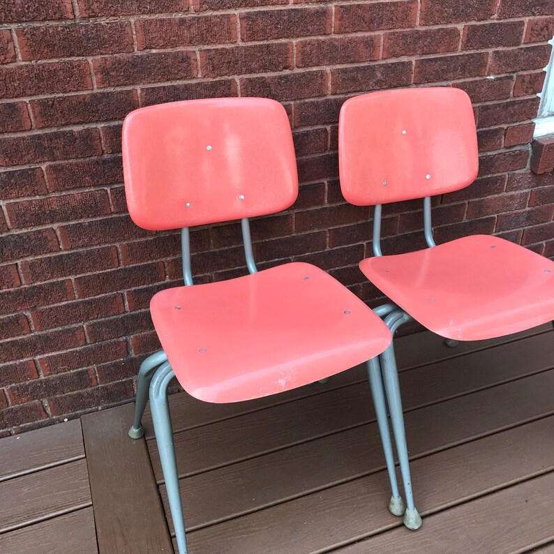 School Chair Adult Sized SET 2 American Made Brunswick Etsy