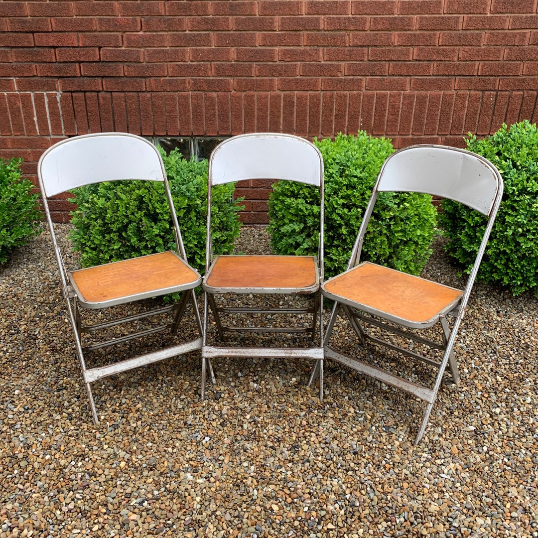 Vintage Wood & Metal Folding Chair, Wood Chairs, Event Chairs, Child Size 16 Height - Etsy Vintage Wood & Metal Folding Chair, Wood Chairs, Event Chairs, Child Size 16 Height - Etsy