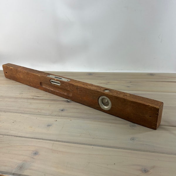 Vintage Wood Level Etsy