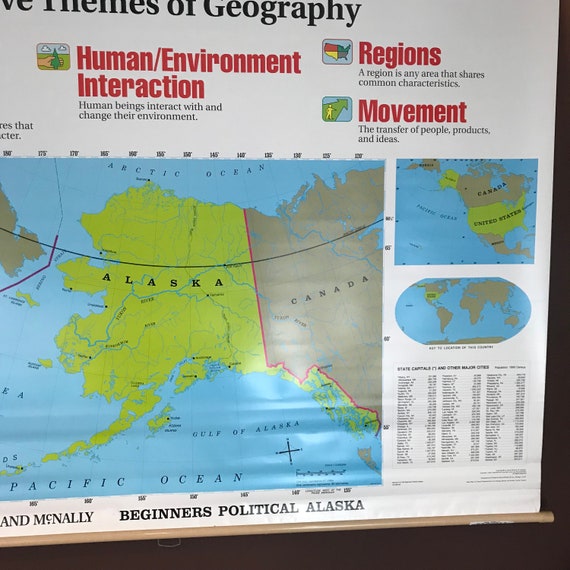 which of these is the most common characteristic of a political map Vintage School Map World Map Pull Down Map Large Industrial Etsy which of these is the most common characteristic of a political map